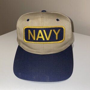 VINTAGE Nissun US NAVY Cap/Hat Snap Back Adjustable Hat One Size